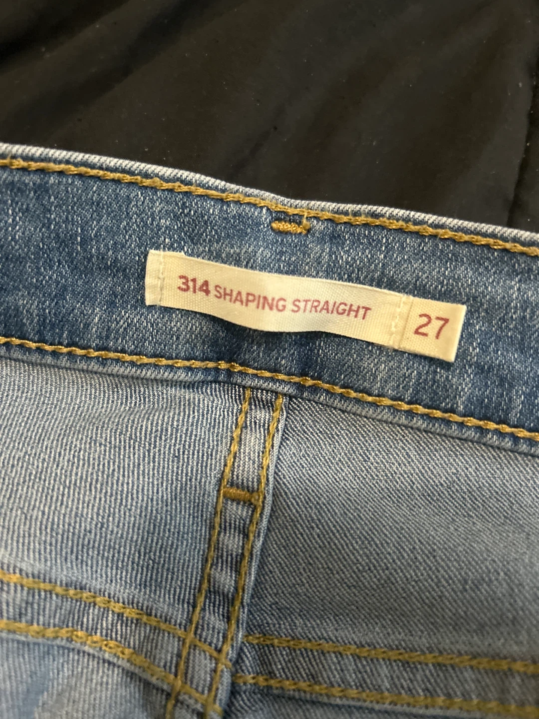 Levi's 314 Shaping Straight Jeans sz27 ⚽ - photo 4
