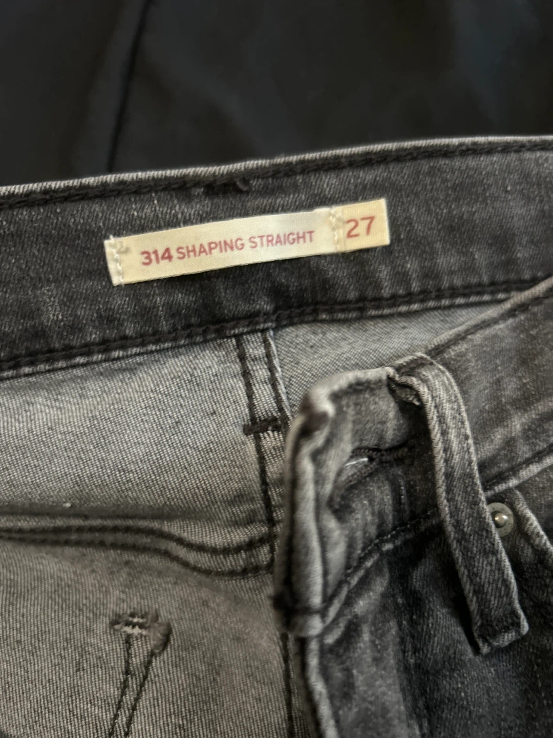 Levi's 314 Shaping Straight Jeans sz27 ⚽ - photo 5