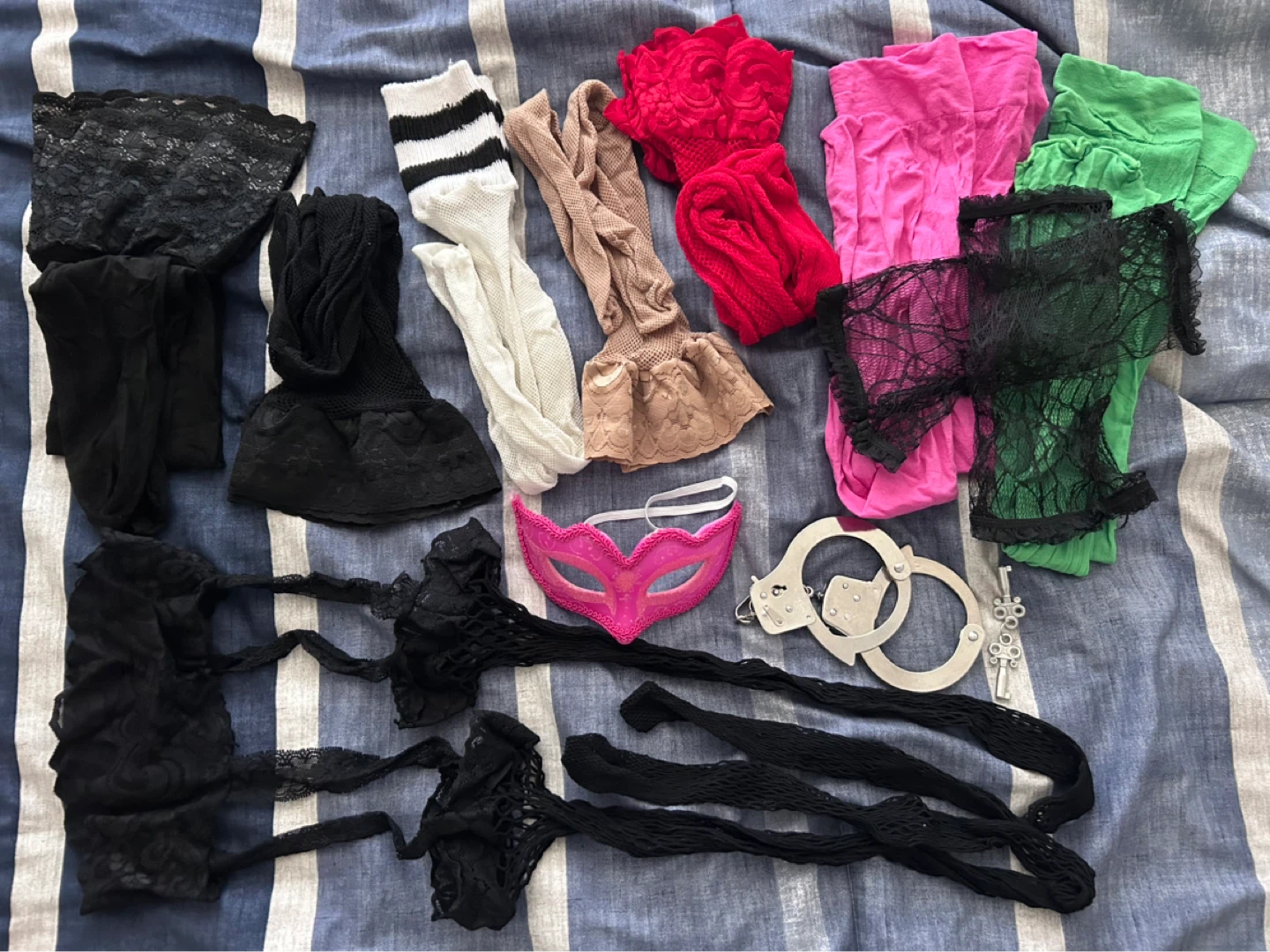 Sexy Lace Bundle in Black, Pink, Red, Green, Beige, White