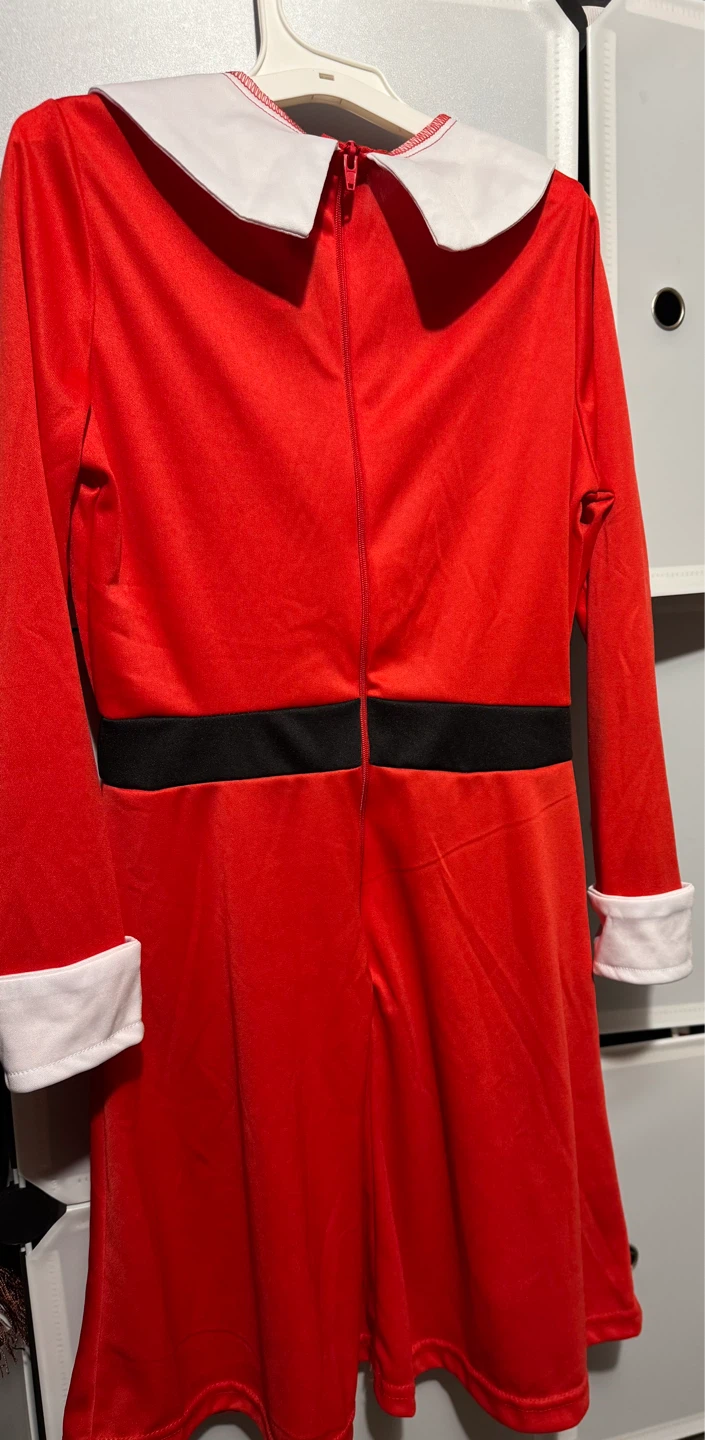 Kids Red Holiday Dress Costume - photo 2