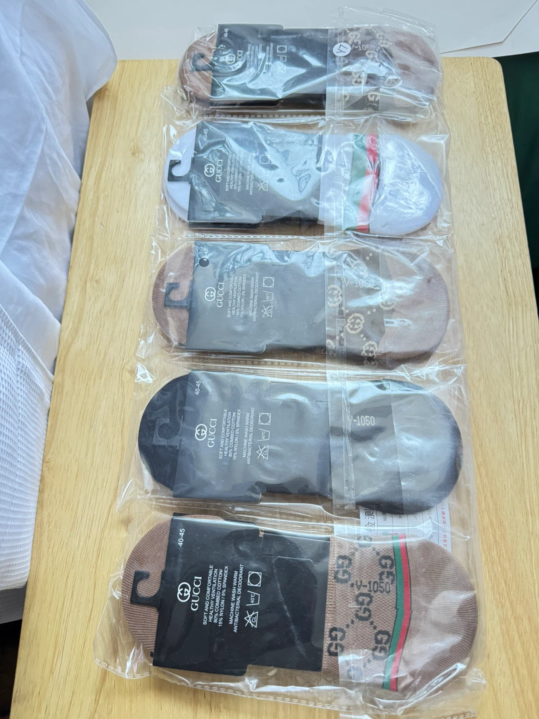 ⚽️Pack of 5 No-Show Socks