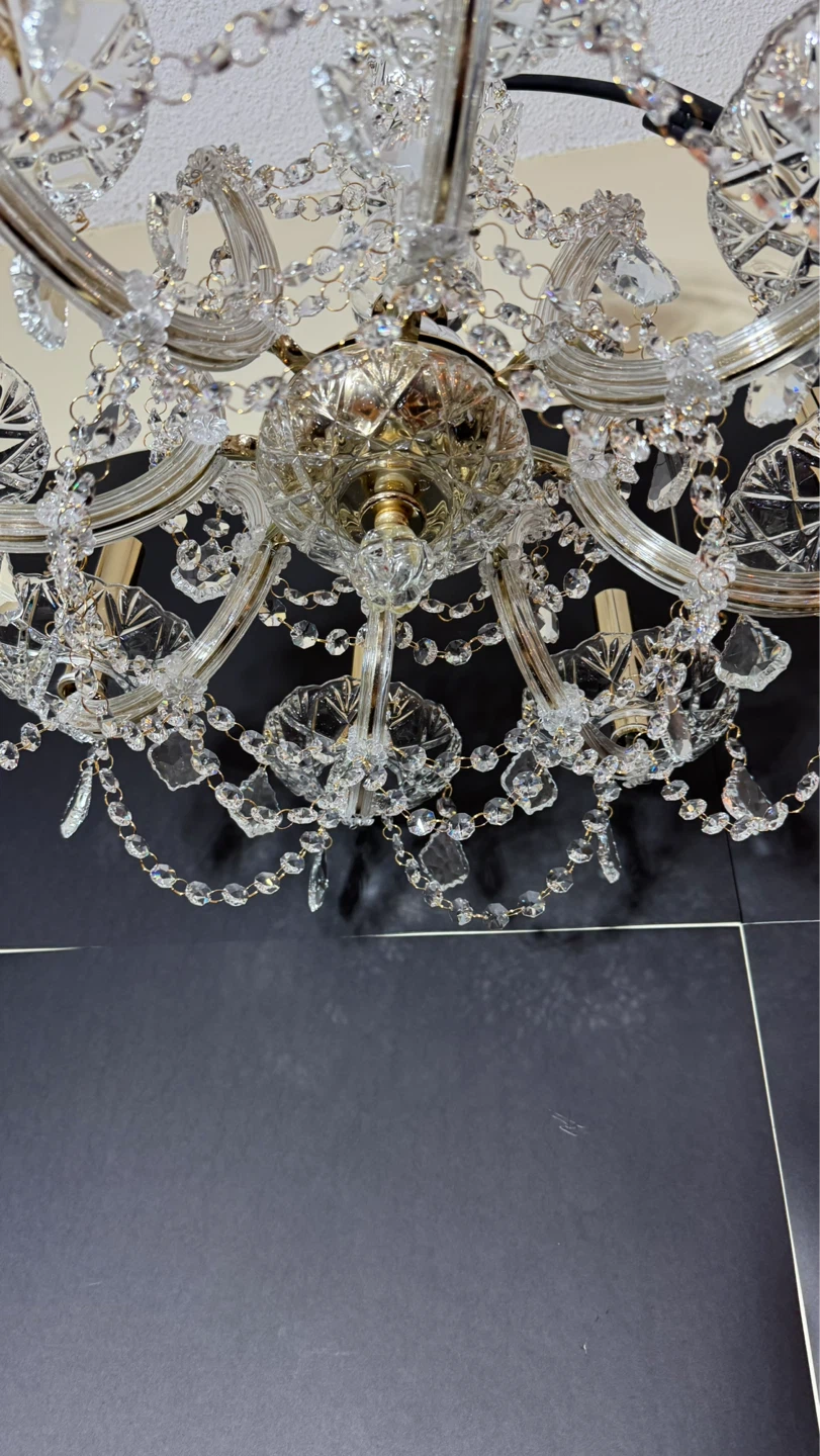 Vintage Crystal Chandelier - photo 2
