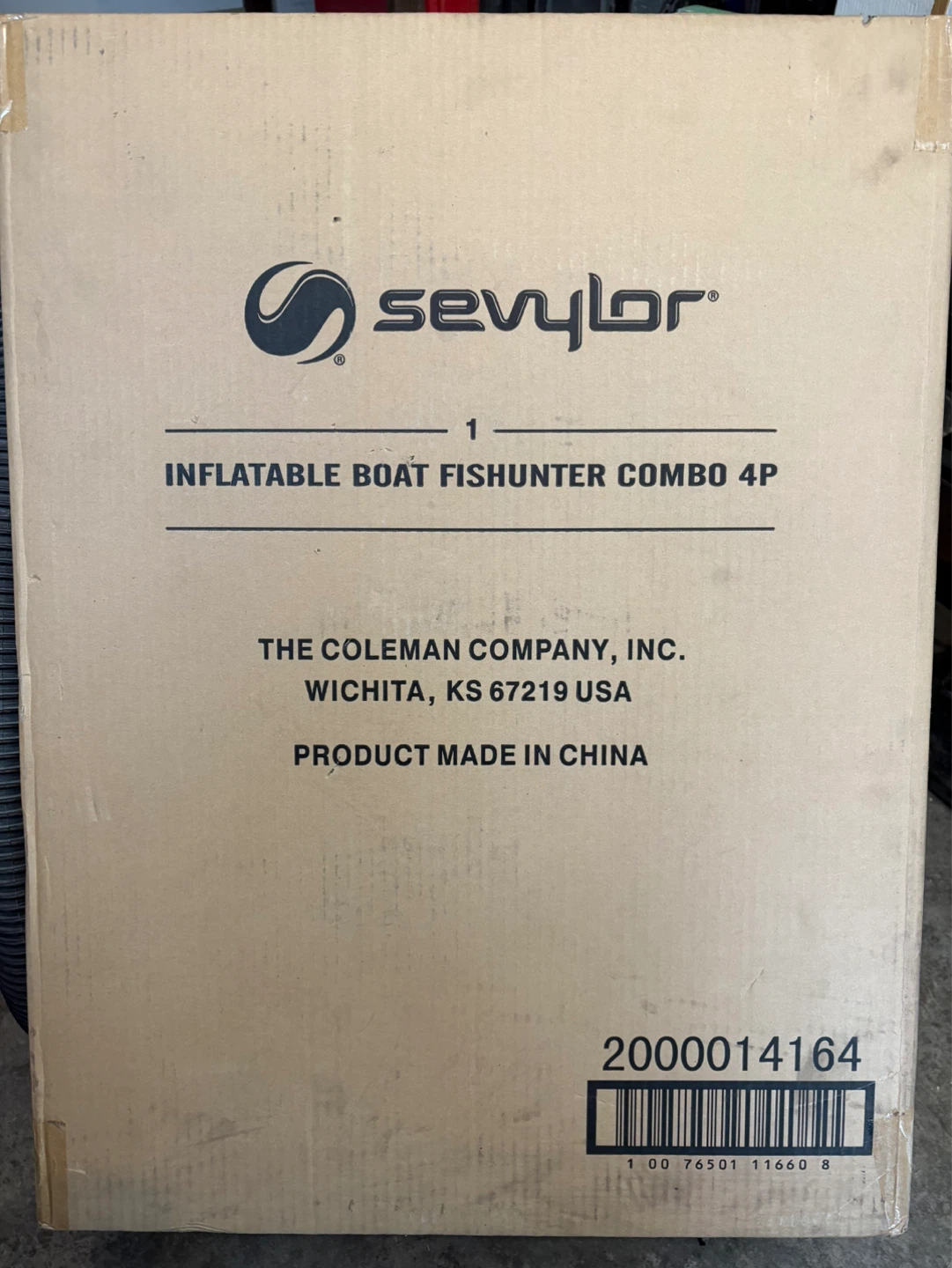 Seyvlor 4 person Fish-Hunt Inflatable Boat