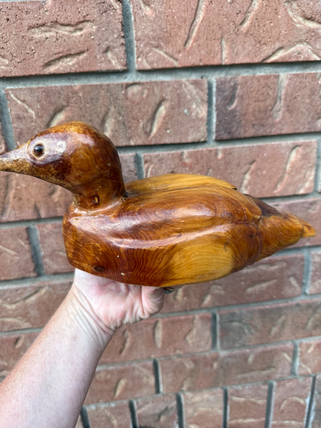 Wooden Duck Figurine - photo 2