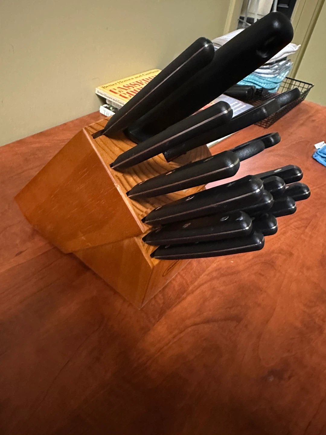 Farberware 15-Piece Knife Set with Block - photo 5