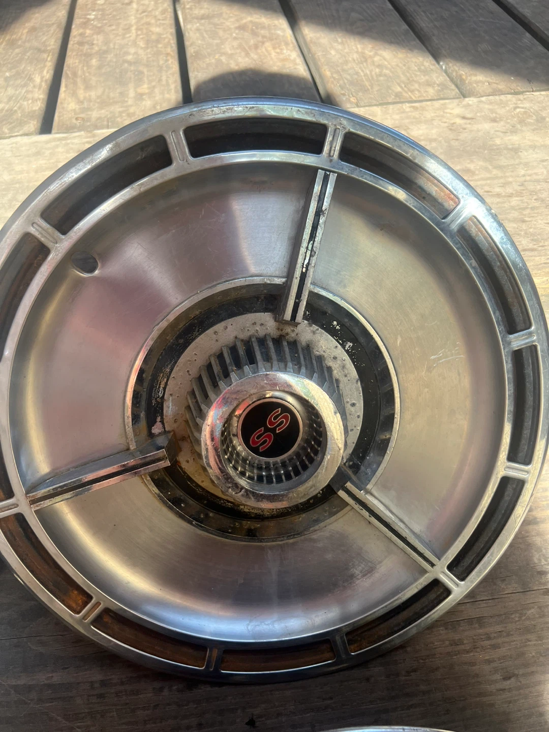 Vintage SS Hubcaps - Set of 5 ⚽ - photo 3