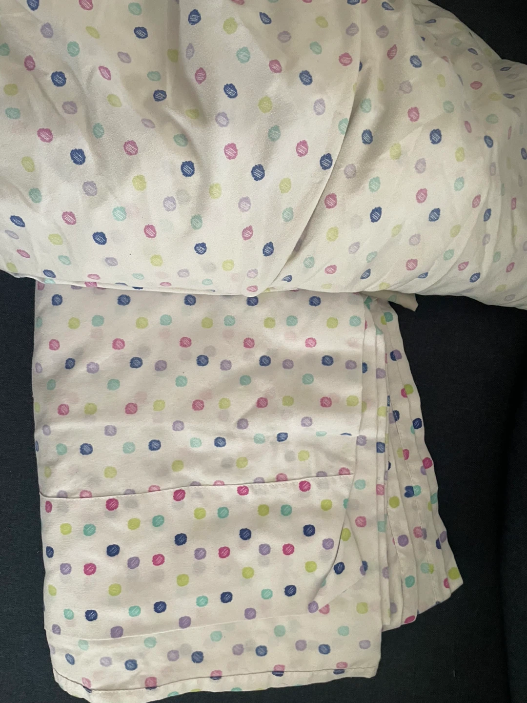 ⚽️Ikea Polka Dot Duvet Cover and Pillowcase Set