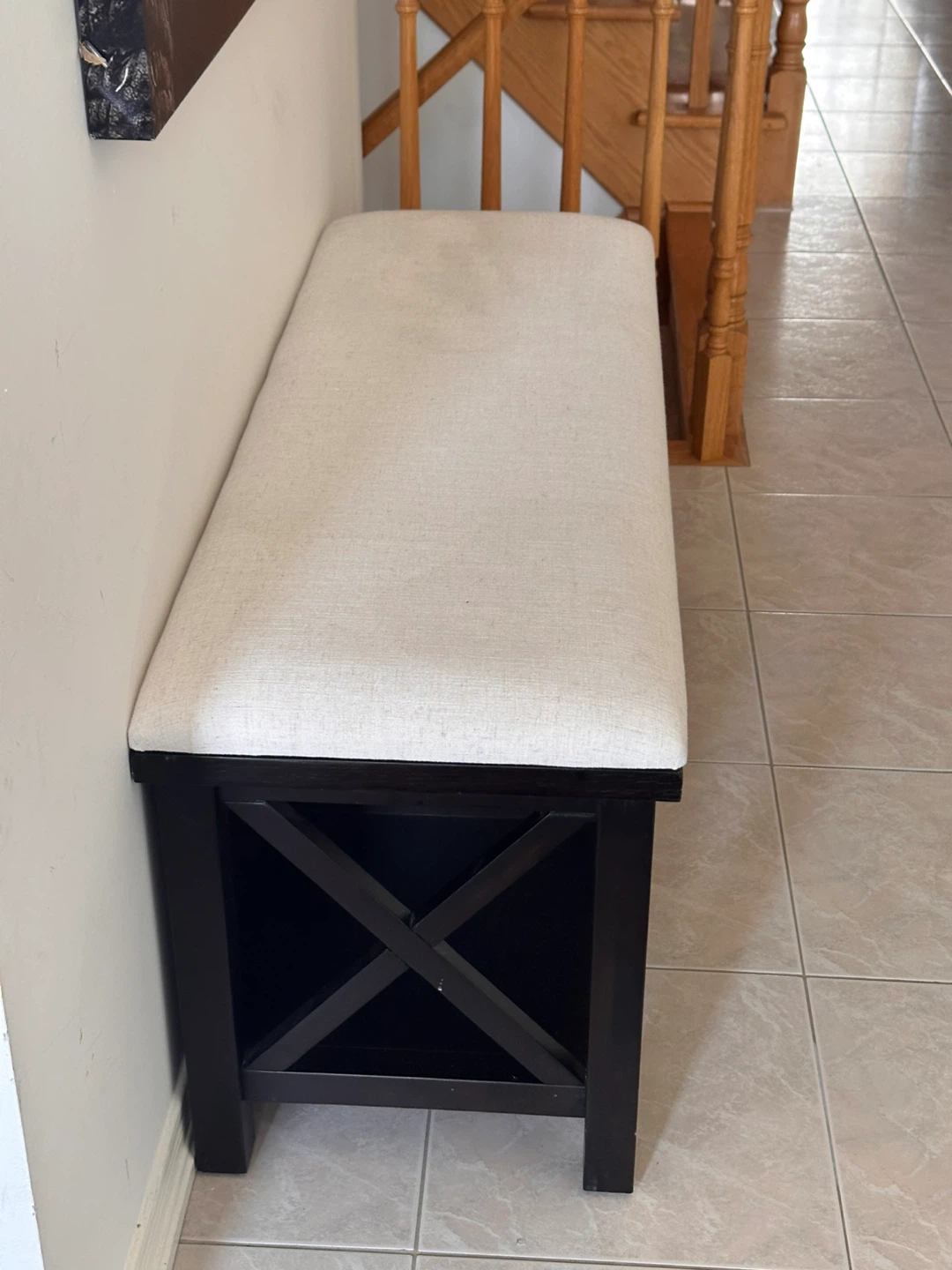 Bench with Storage Compartments - photo 2
