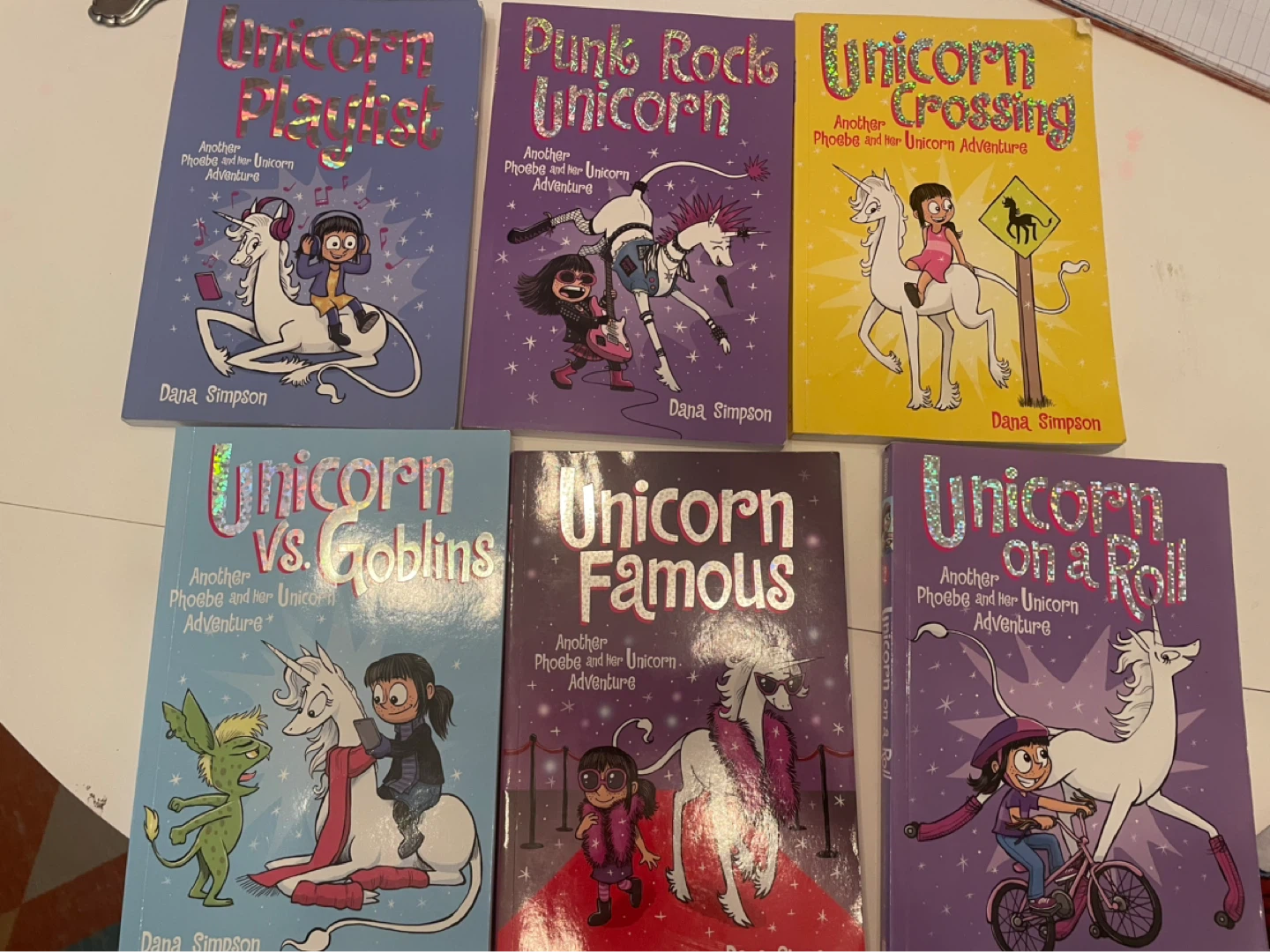 Dana Simpson "Another Phoebe and Her Unicorn" Book Collection