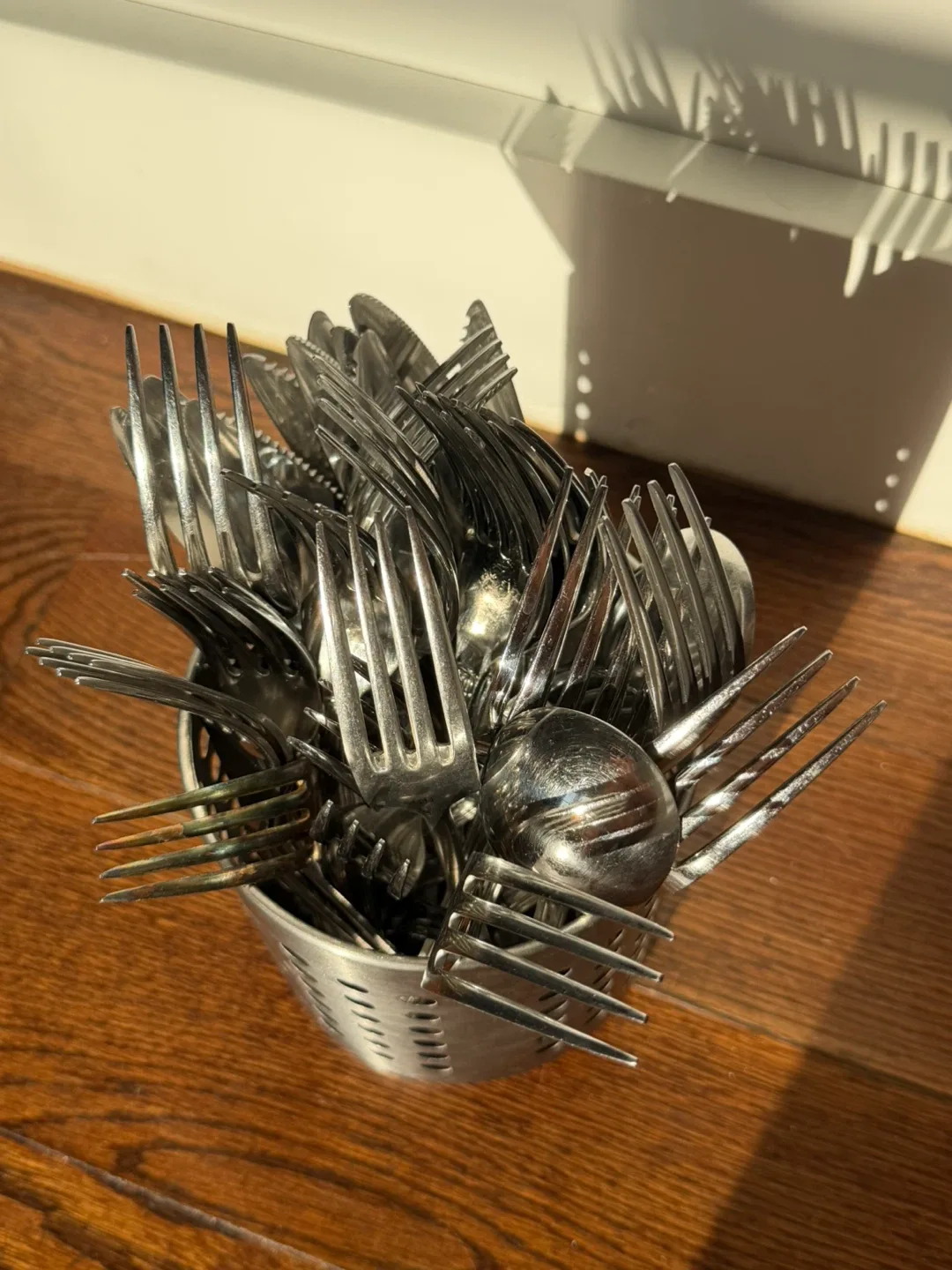 Mixed Cutlery Set with Holder - photo 2