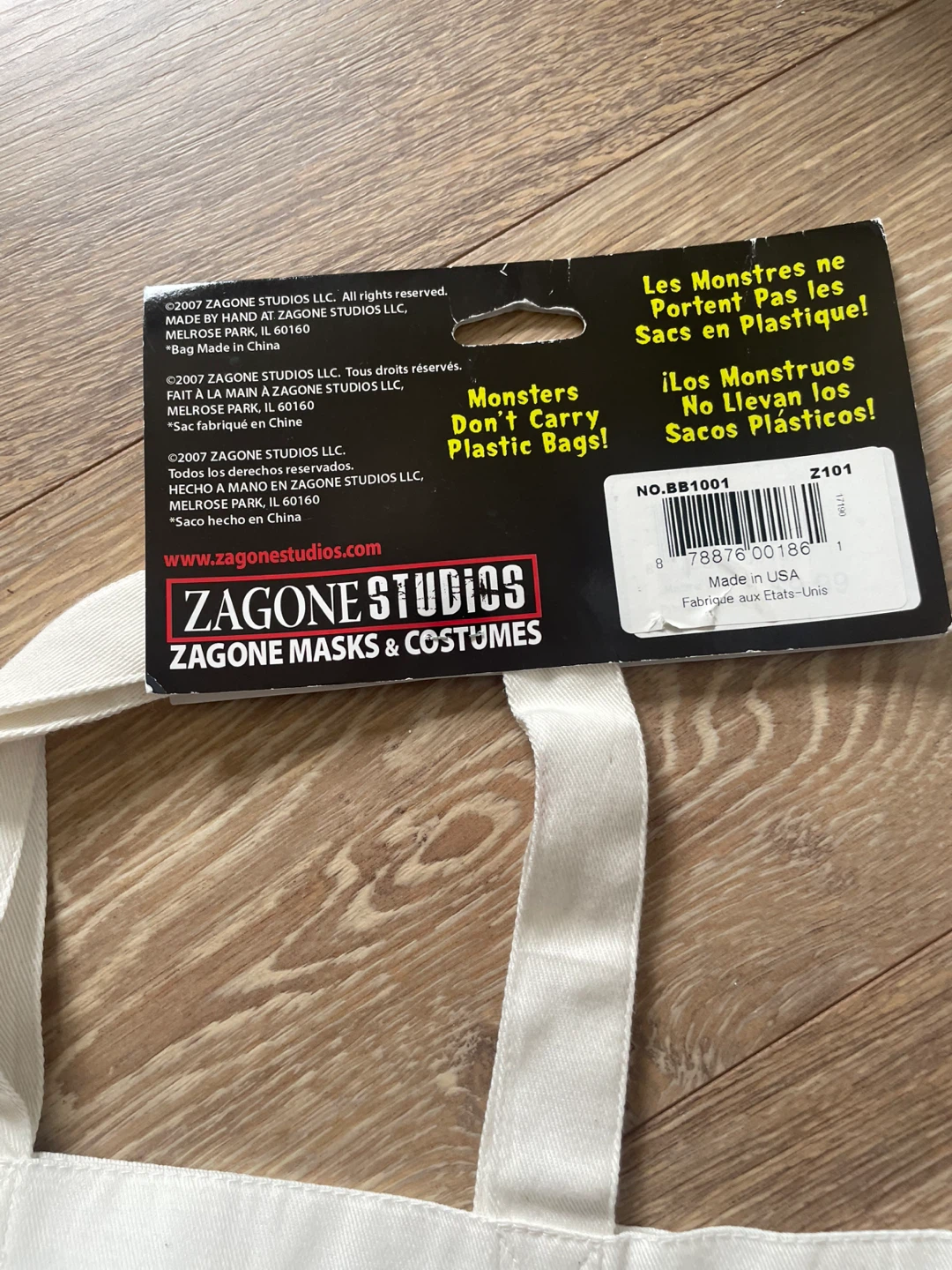 ⚽️Zasone Studios Trick or Treat Halloween Bag - photo 2