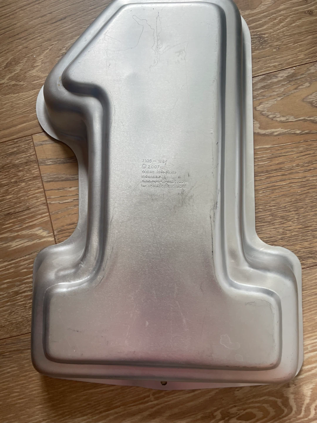 Wilton Number 1 Cake Pan ⚽️ - photo 2