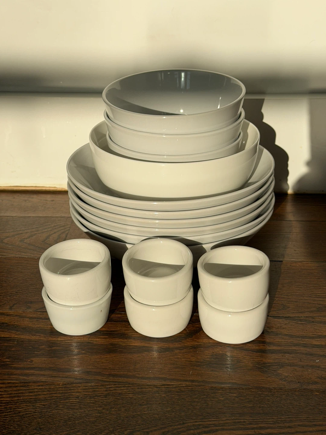 White Ceramic Dinnerware Set