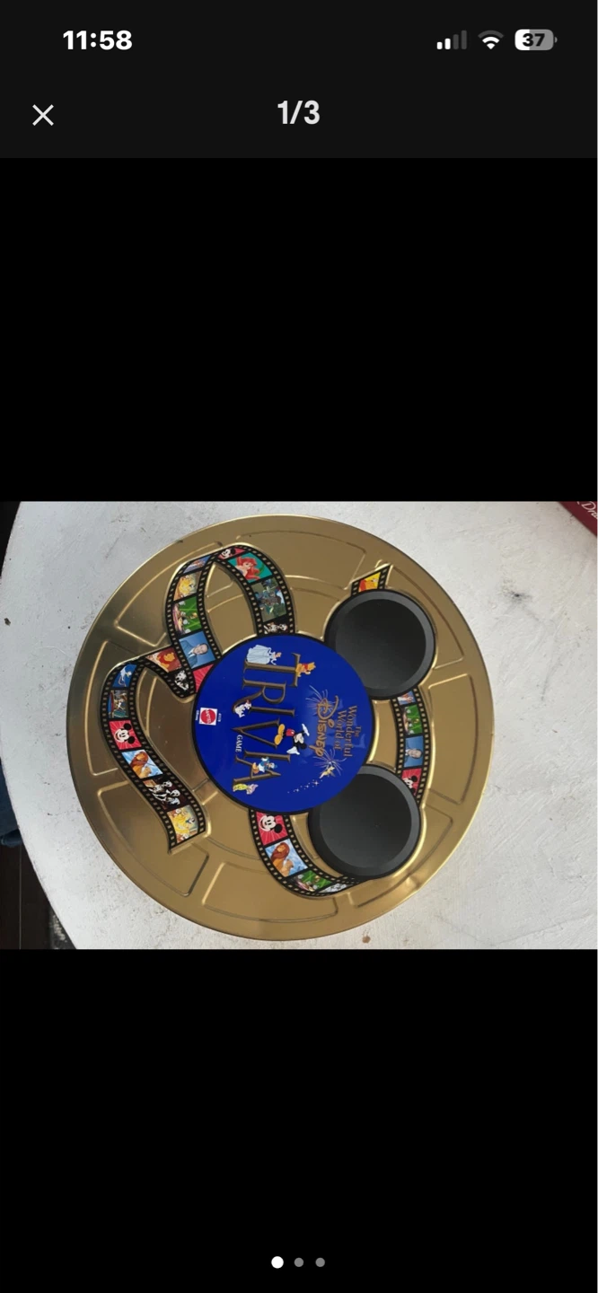 Disney The Wonderful World of Trivia Game