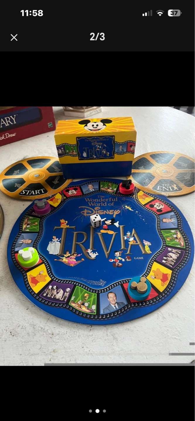 Disney The Wonderful World of Trivia Game - photo 2