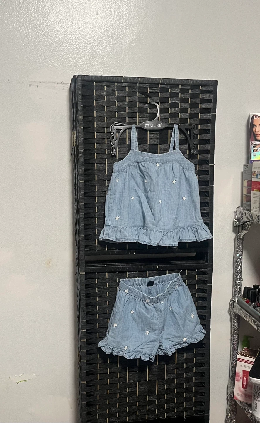 Gap Kids Denim Star Tank Top and Shorts Set - photo 2