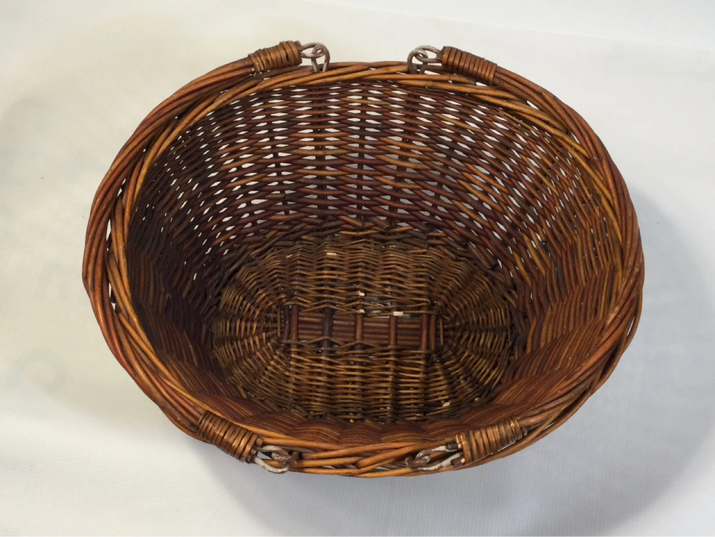 ⚽️Wicker and Jute Baskets with Handles - photo 3
