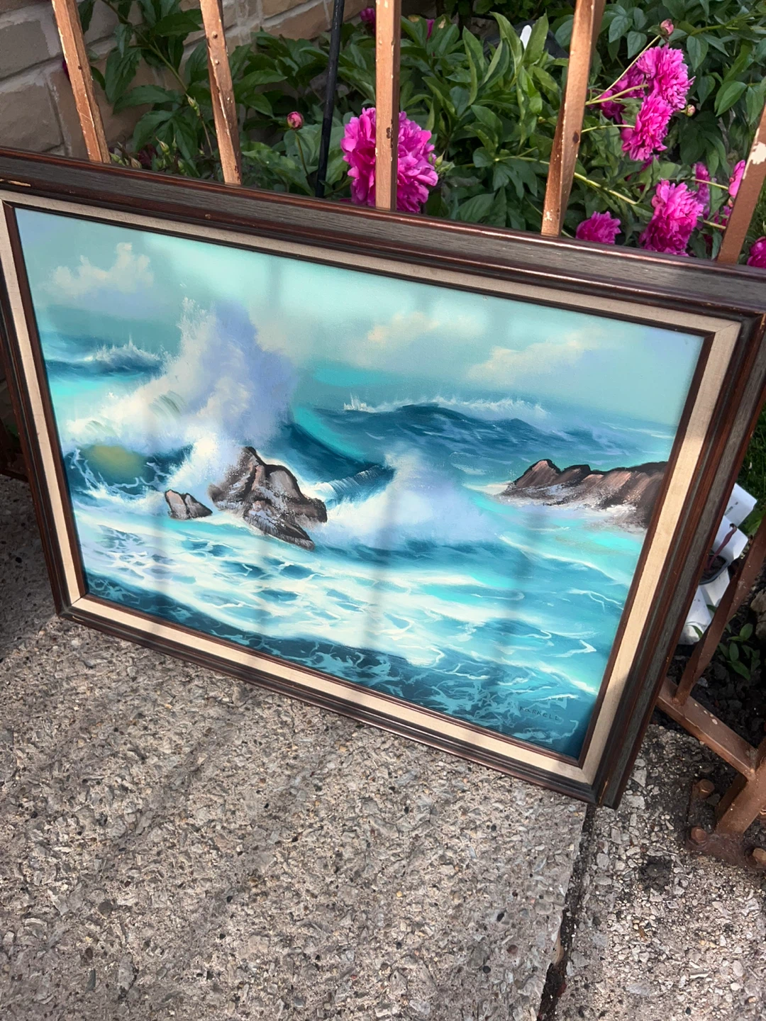 Original Seascape Oil painting ⚽ - photo 2
