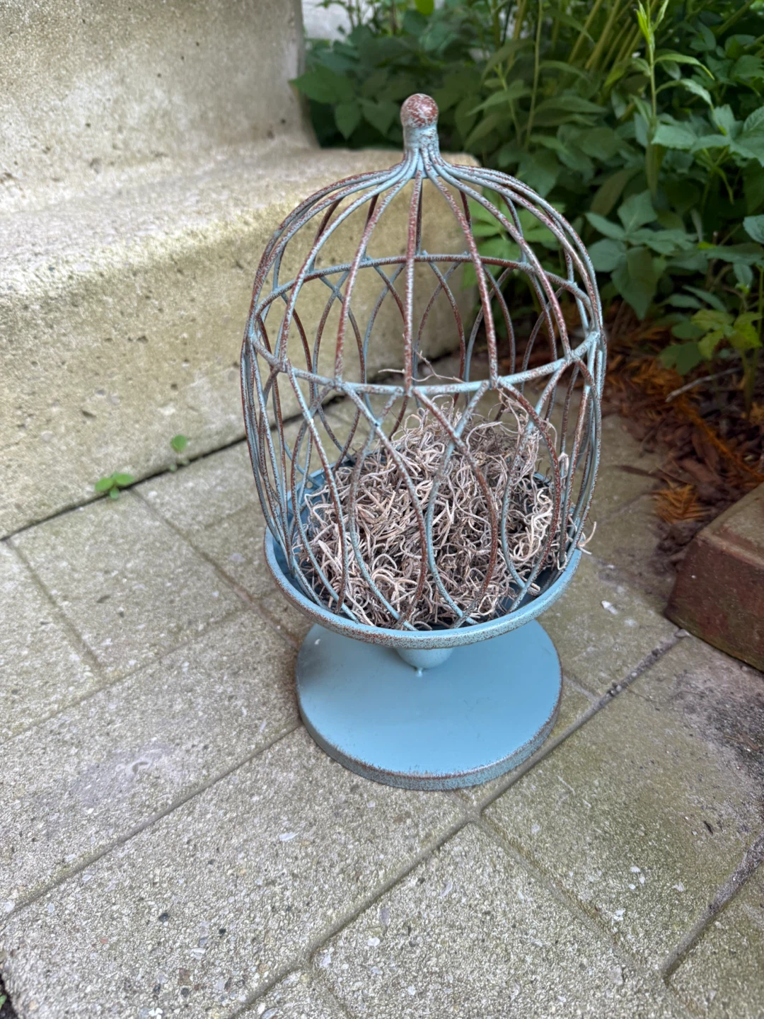Decorative Birdcage Stand