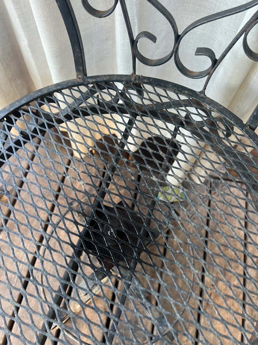 Wrought Iron Swivel Bar Stools (Set of 2) ⚽ - photo 4