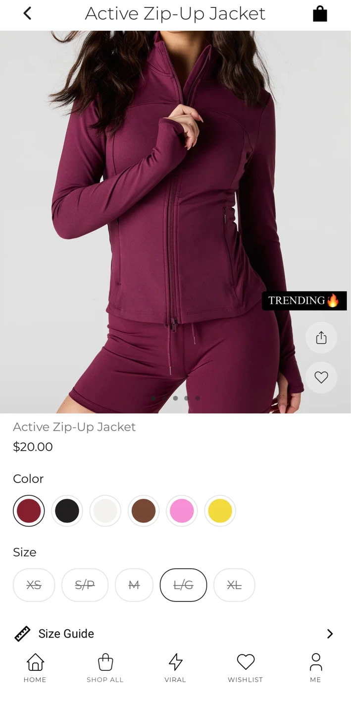 Active Zip-Up Jacket L/G - photo 3