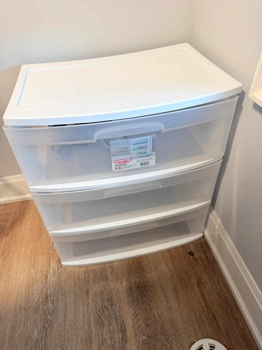 Sterilite 3-Drawer Storage Cart