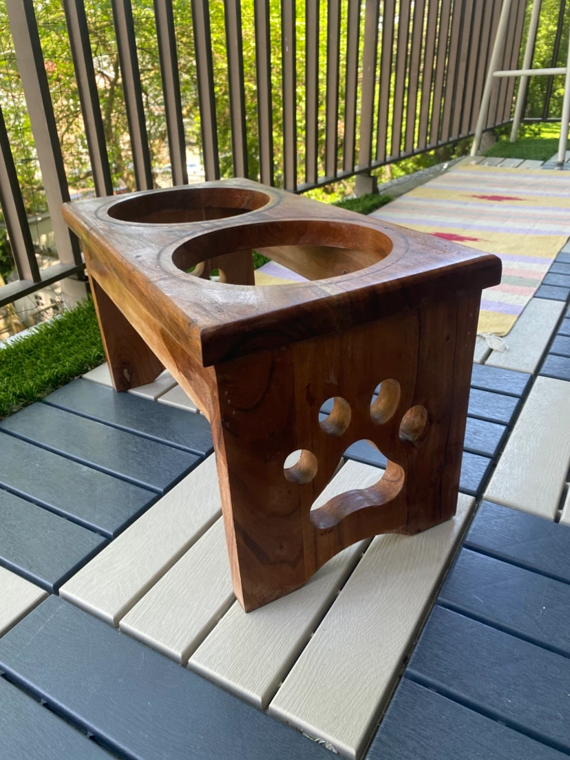 Dog bowl stand - photo 2