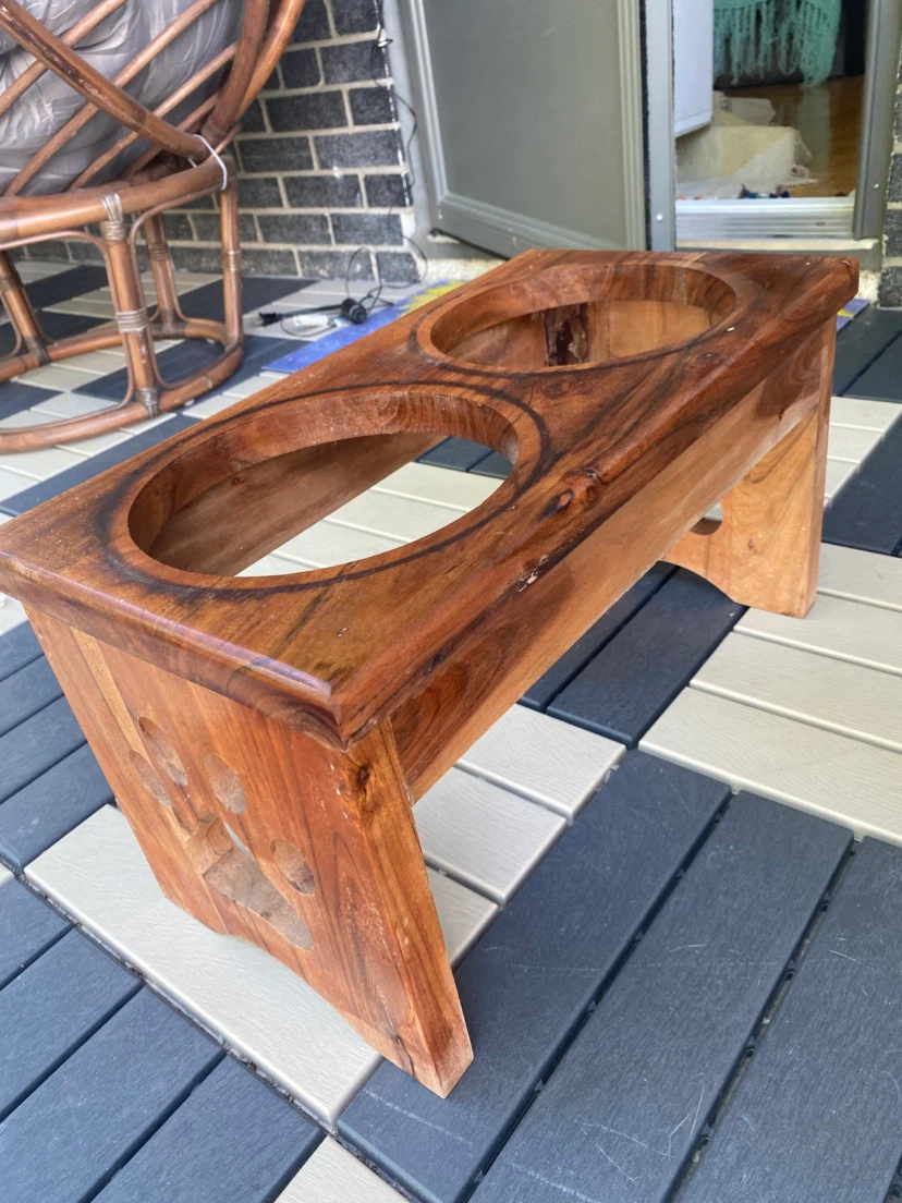 Dog bowl stand - photo 5