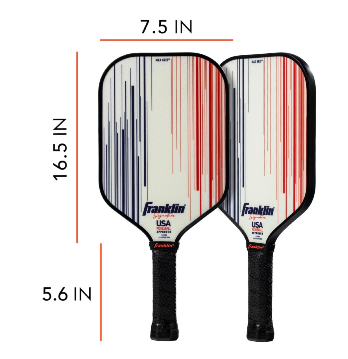 Franklin Signature USA Pickleball Paddle 7.5-8.0oz - photo 2