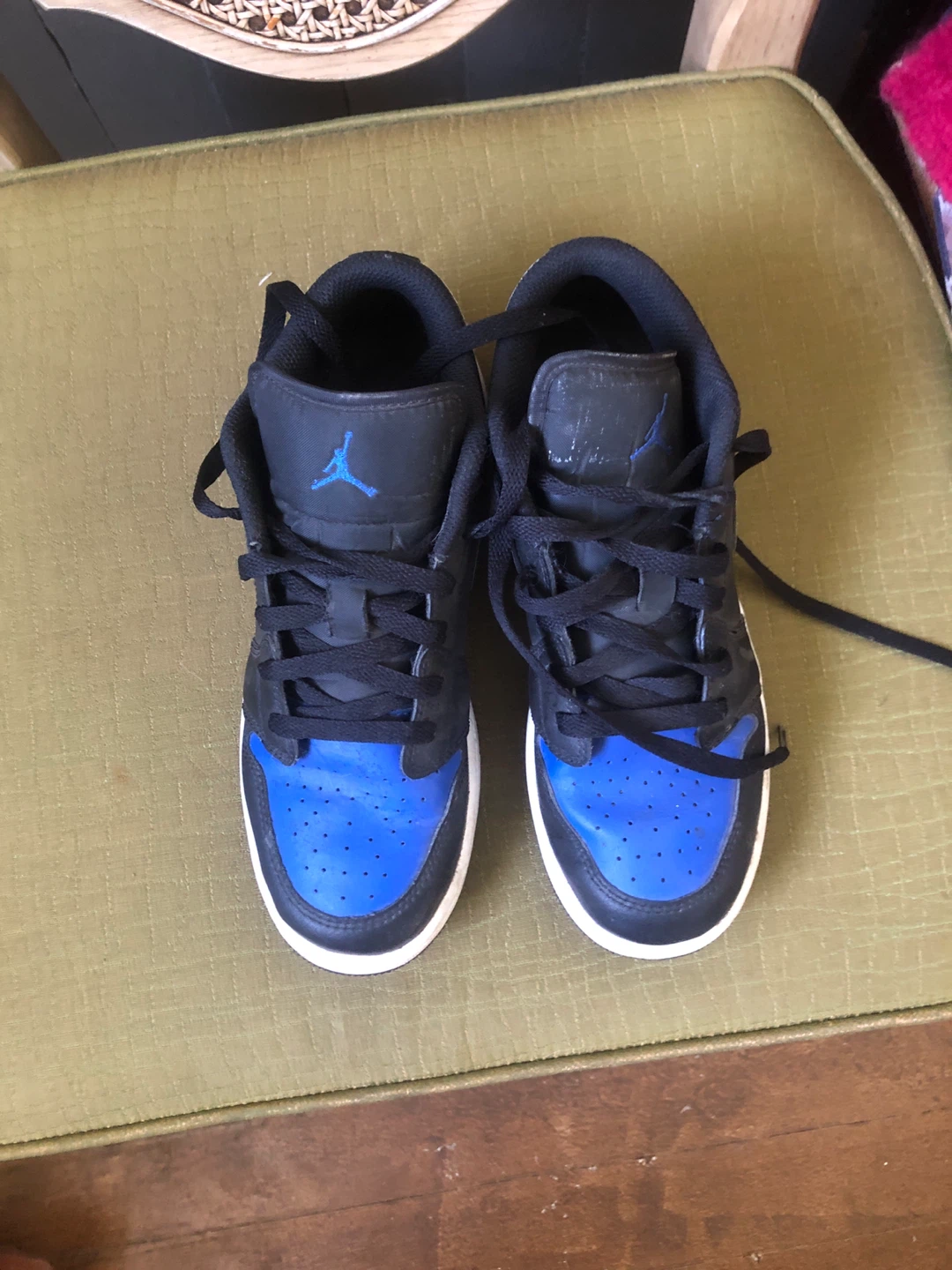 Jordan 1 Mid SE Royal Blue Black Shoes