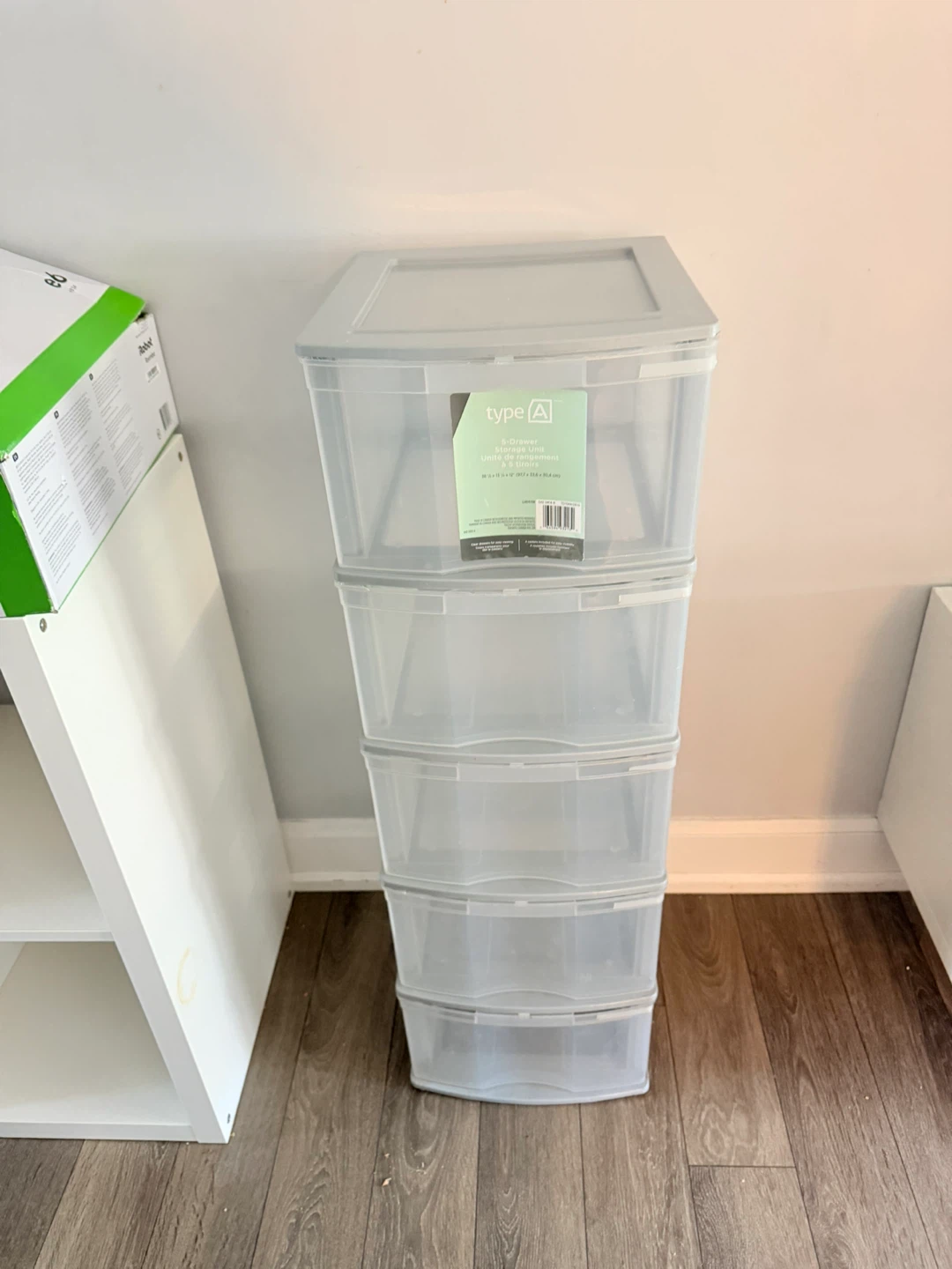 Type A 5-Drawer Storage Unit