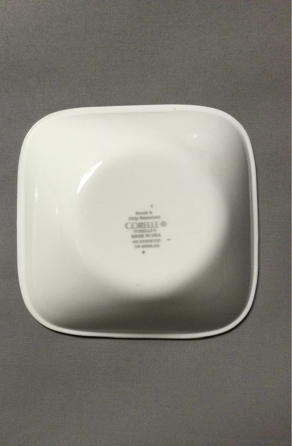 ⚽️2 Corelle Square Bowl - White - photo 2
