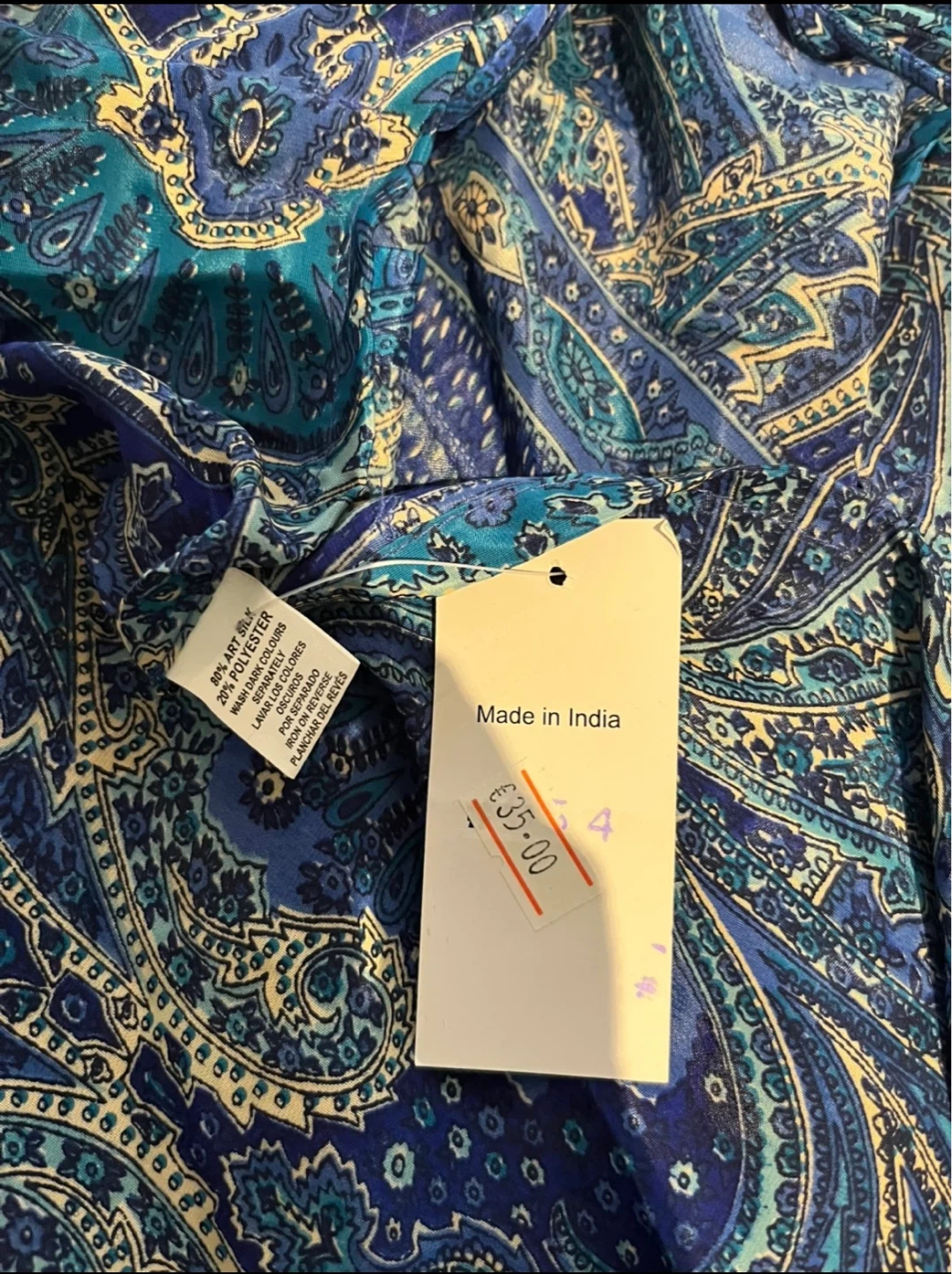 Blue Boho Paisley Maxi Dress - photo 5