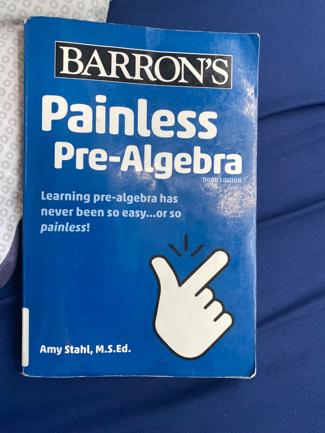 Barron's Painless Pre-Algebra Third Edition Book⚽️