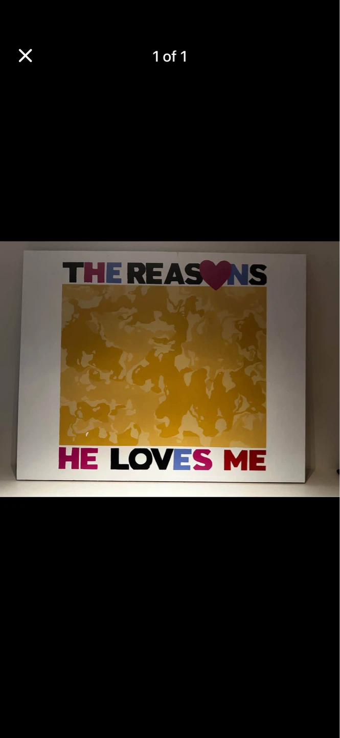 The Reasons He Loves Me Art Print