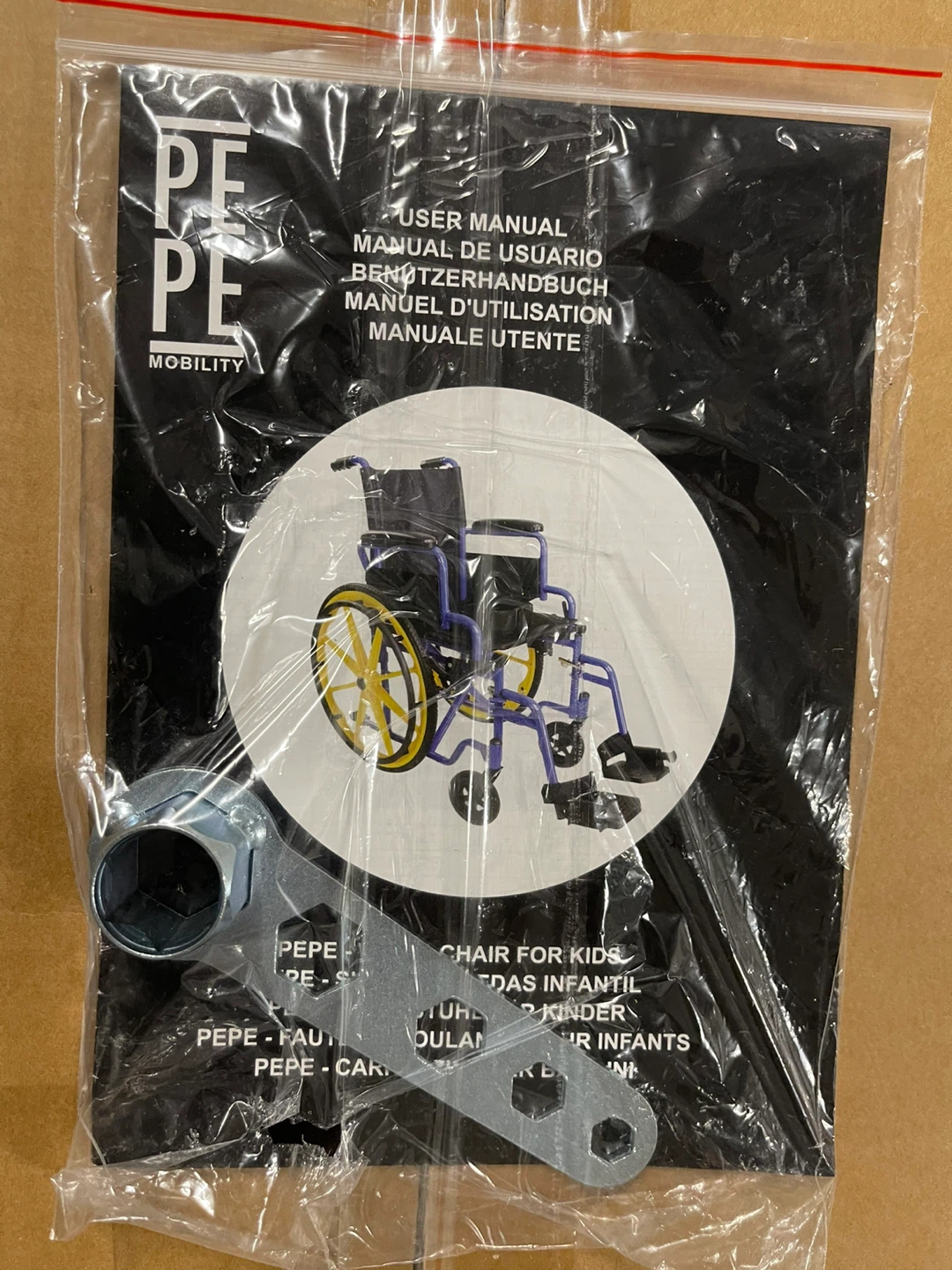PEPE Mobility Kids Wheelchair ⚽ pink color
