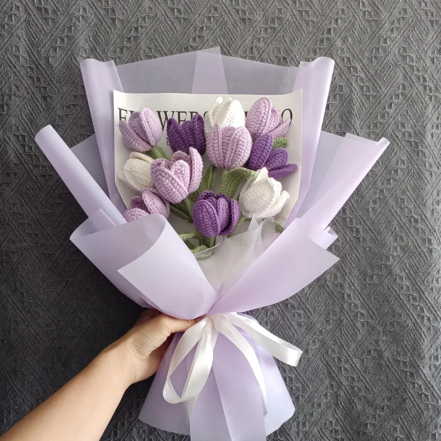 Handmade Crochet Flower Bouquets - photo 5