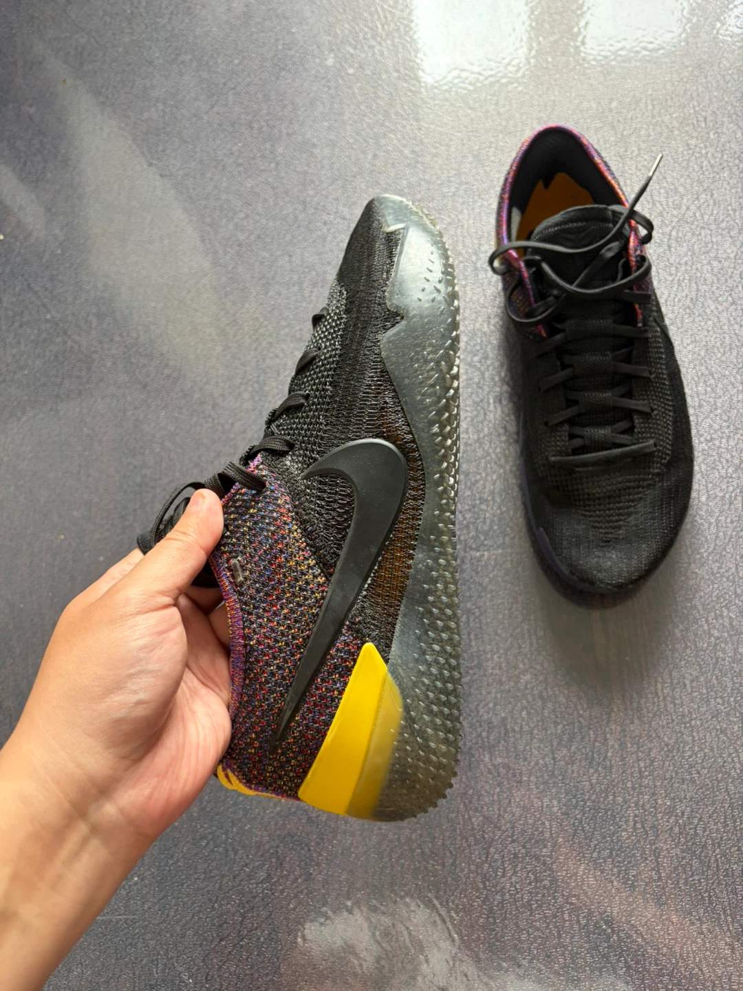 Nike Kobe AD 360 React Black - Size 10 - photo 5