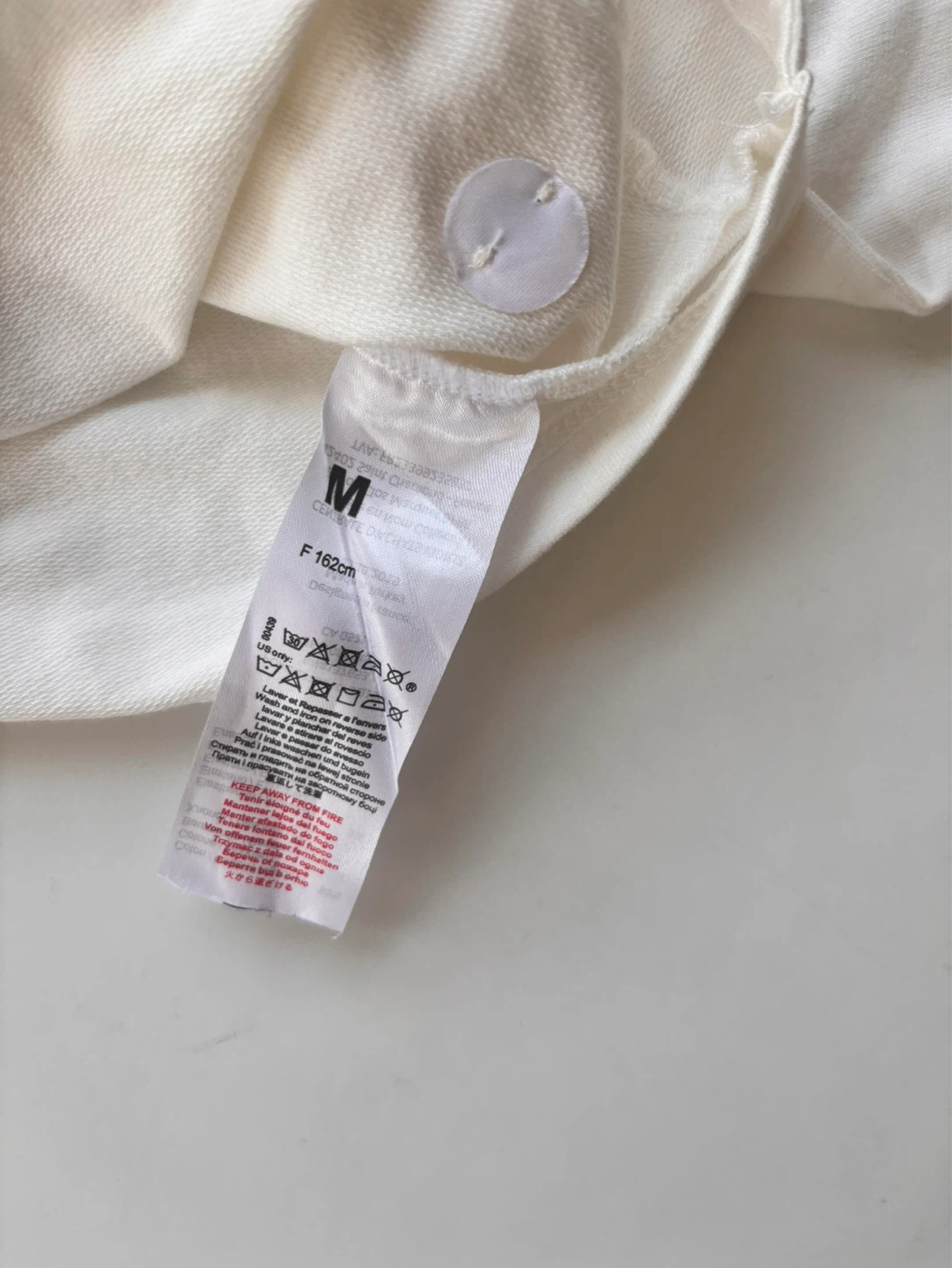 Beckaro Girls White Cotton Twist Front Long Sleeve Top - photo 5