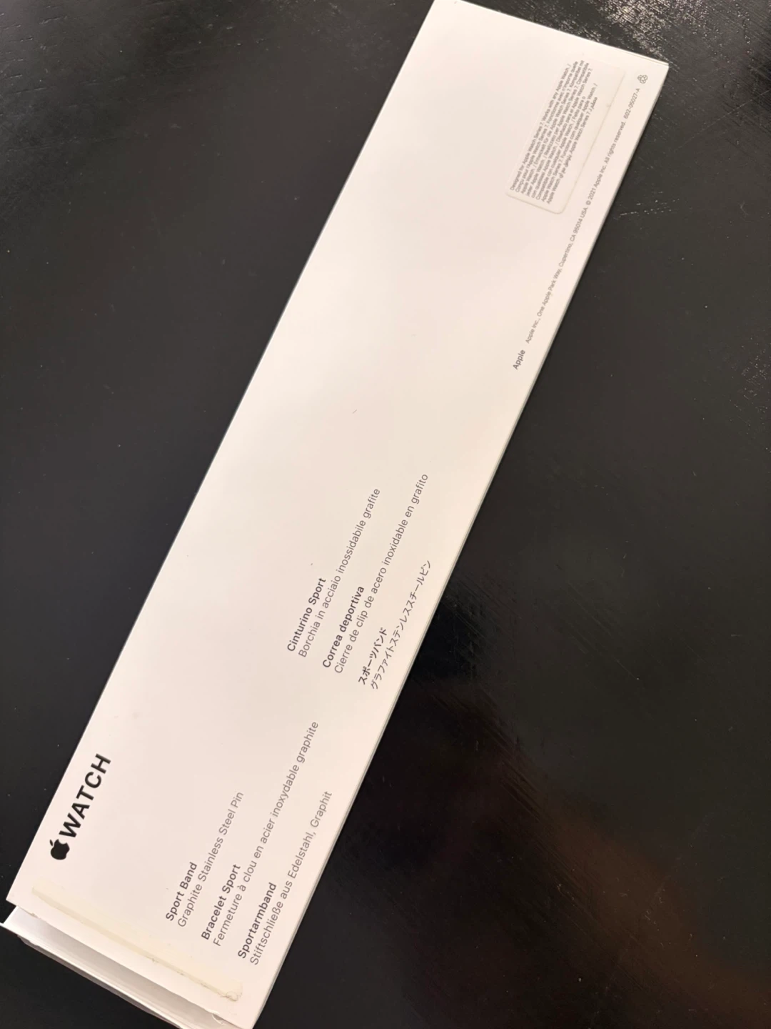M/L 40mm Apple Watch Sport Band - Midnight Sport Band ⚽️ - photo 2