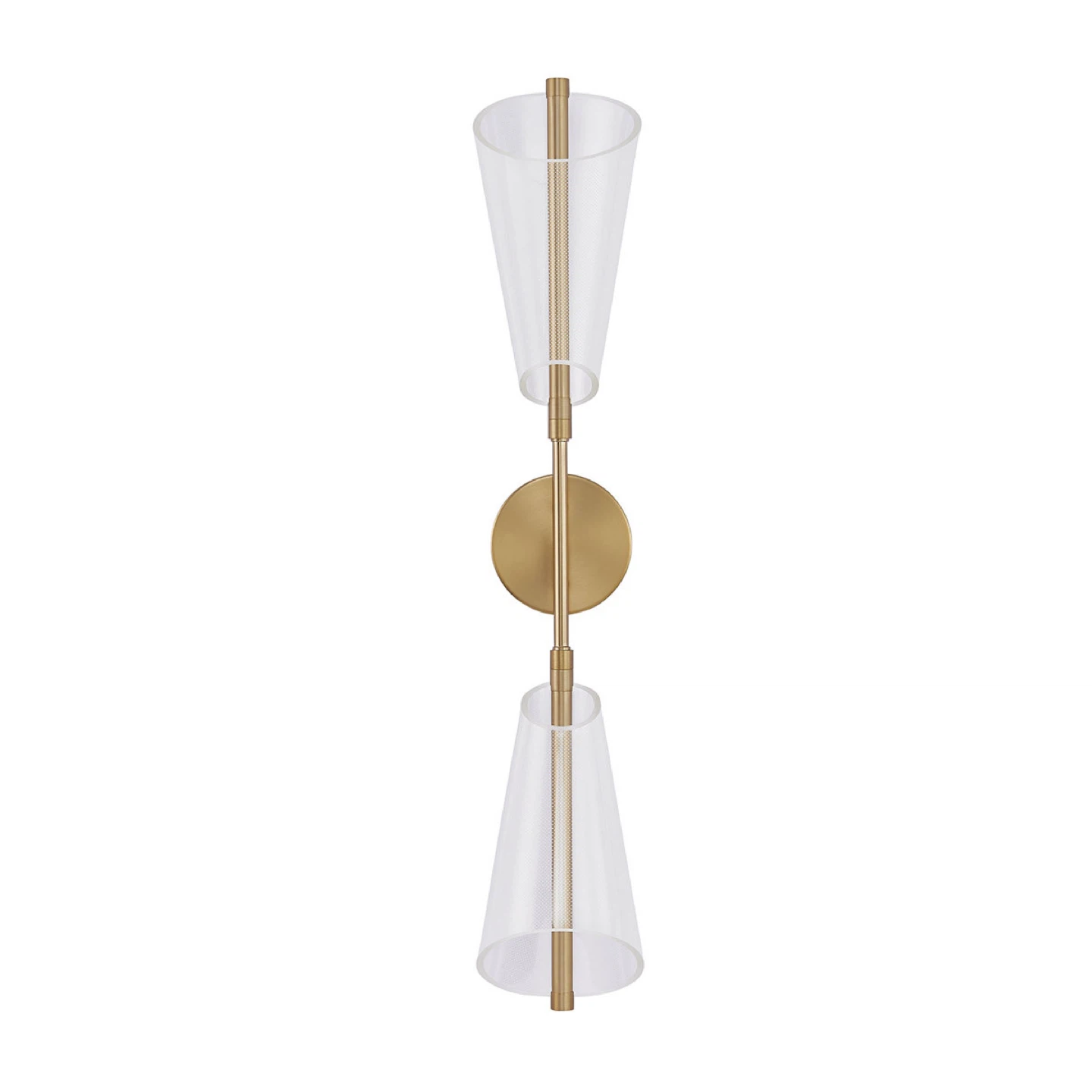 2 x Mulberry LED Wallchiere Sconce