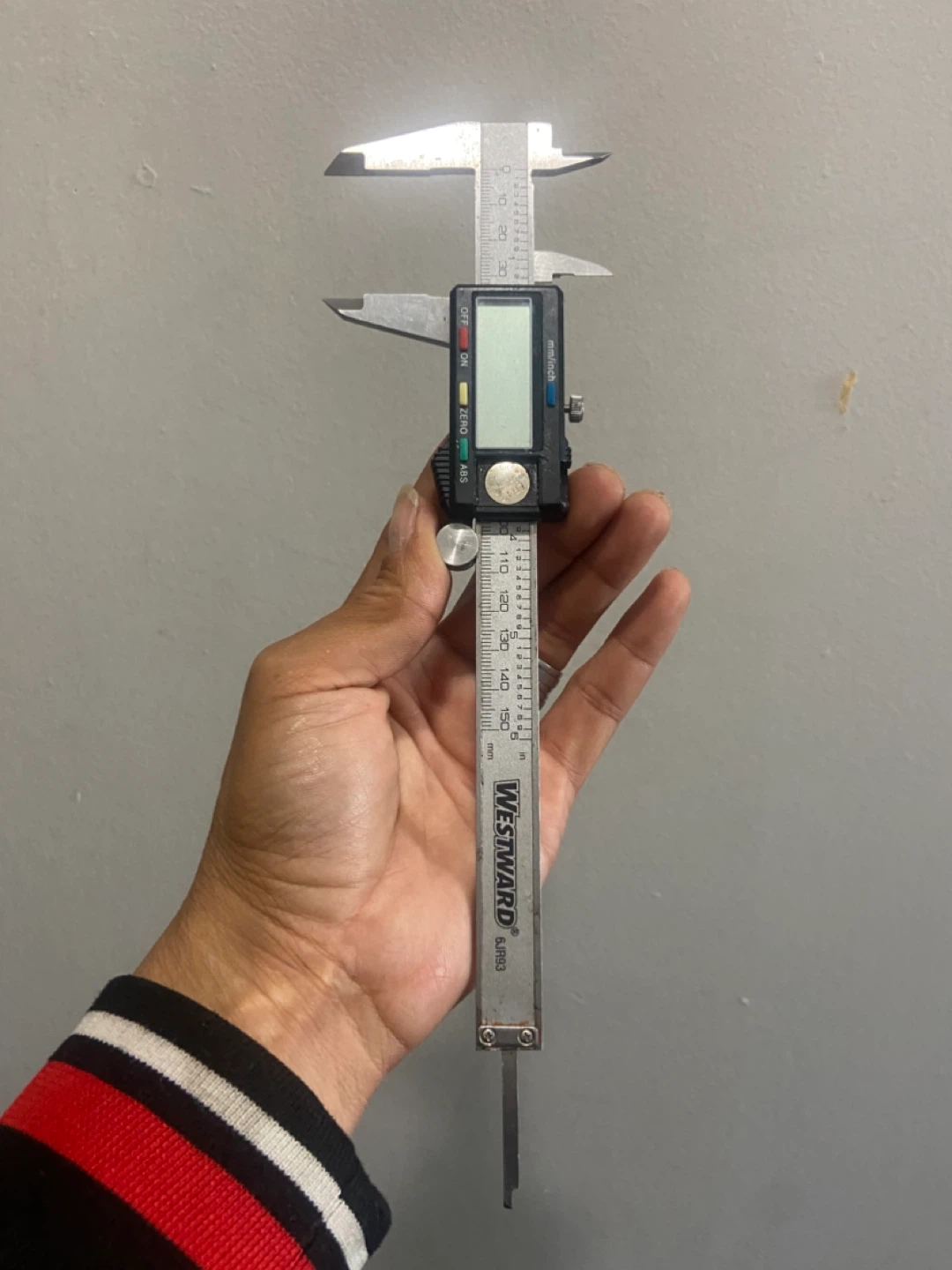 Westward  4 sided caliper ruler