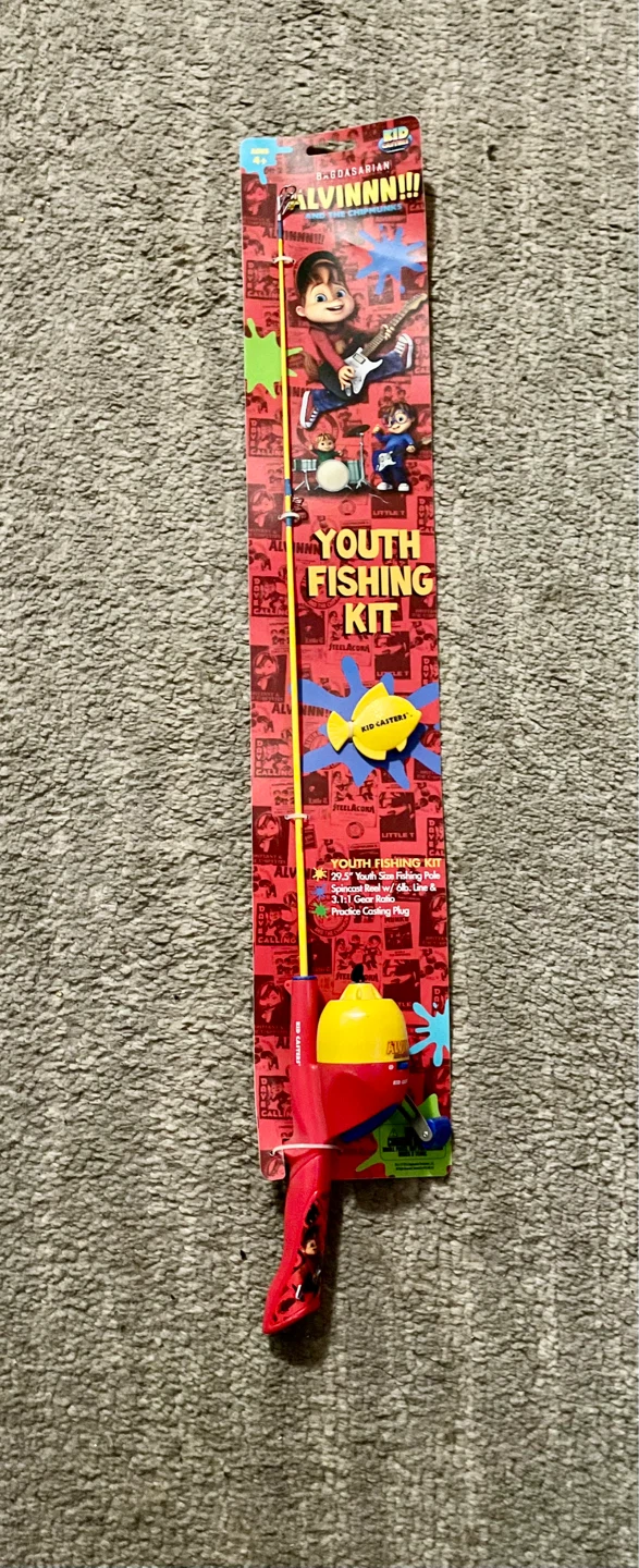 ⚽️ Alvinnnn!!! and the Chipmunks Youth Fishing Kit