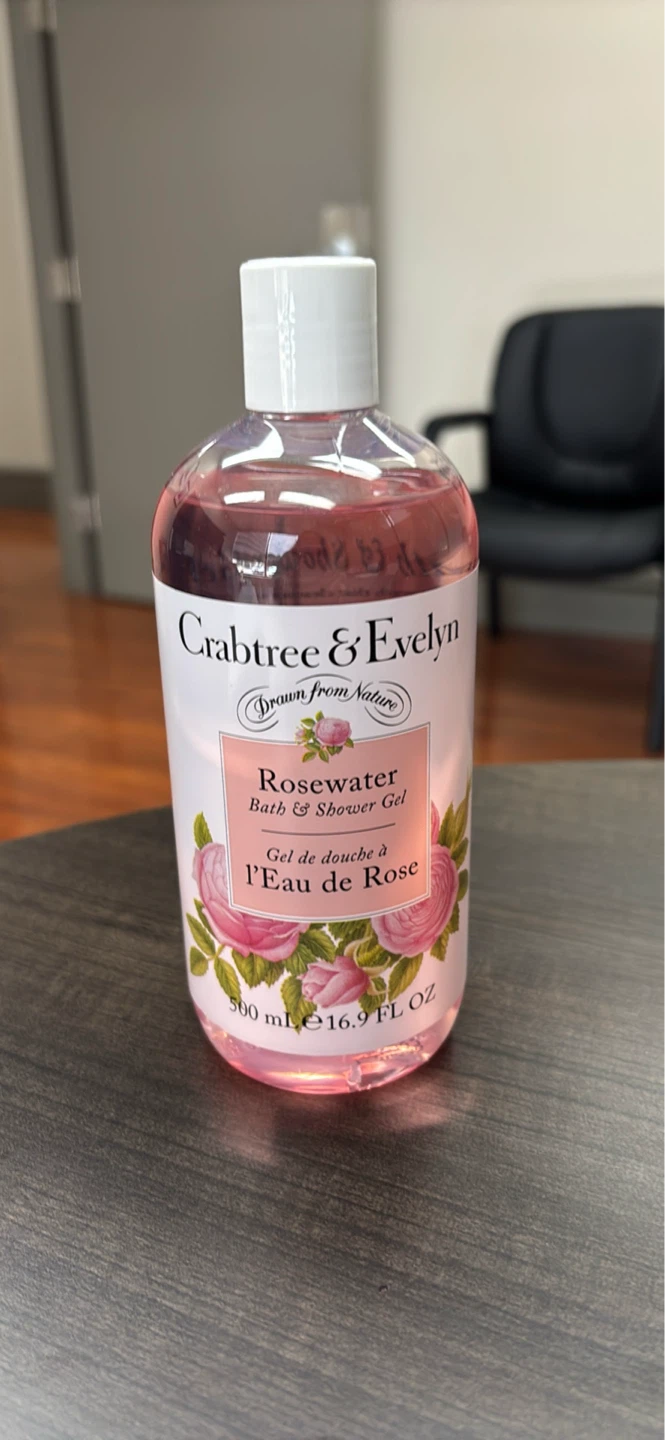 ⚽️Crabtree & Evelyn Rosewater Bath & Shower Gel 500ml