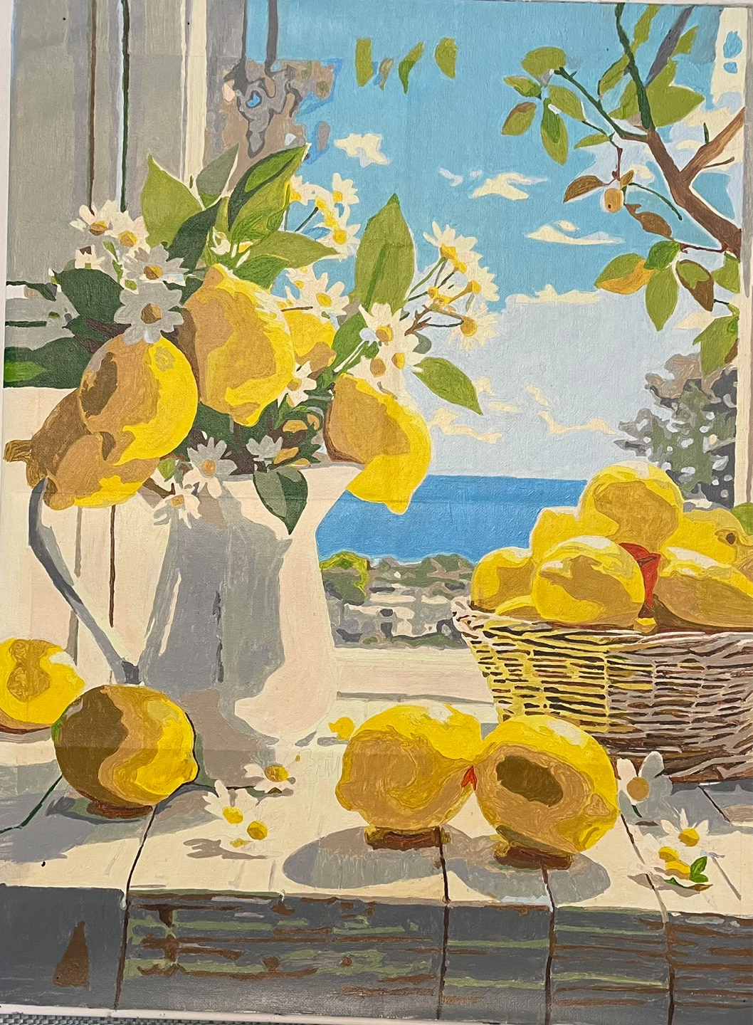 Lemons on a Table