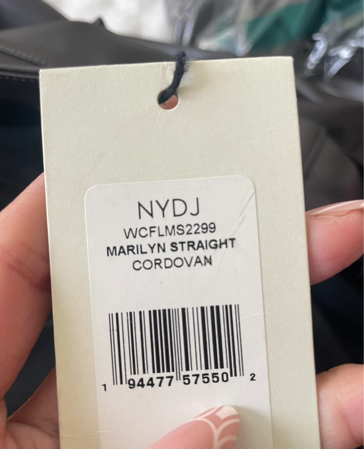 ⚽️ NWT NYDJ Marilyn Straight Faux Leather Pants - photo 3
