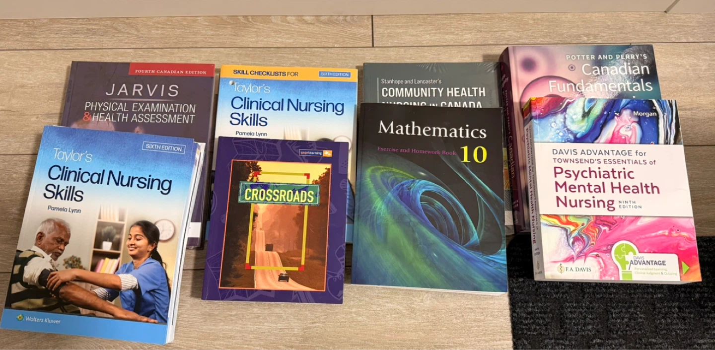 Bundle of Nursing and Health Science Textbooks - photo 2