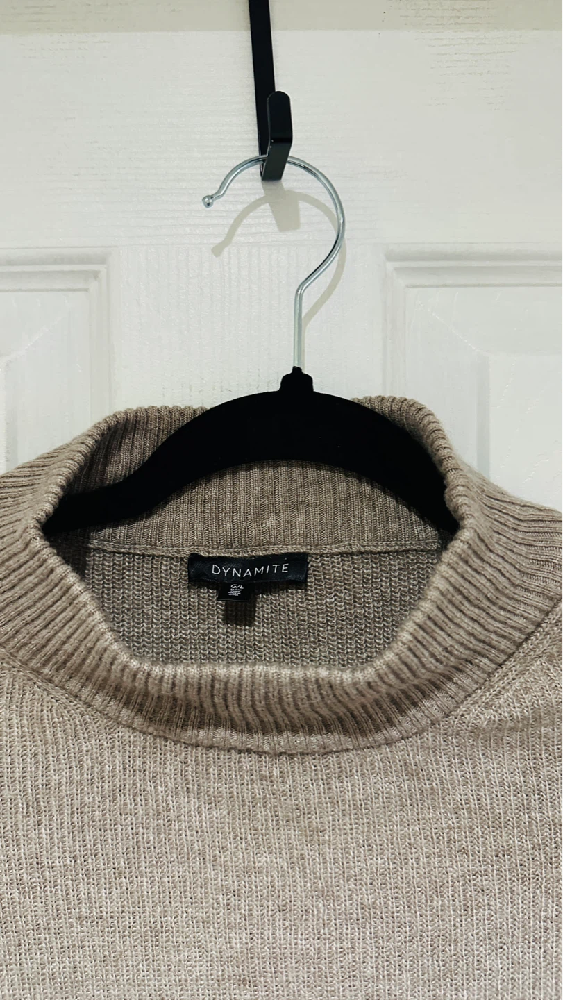 Dynamite Mock Neck Sweater Dress - photo 2