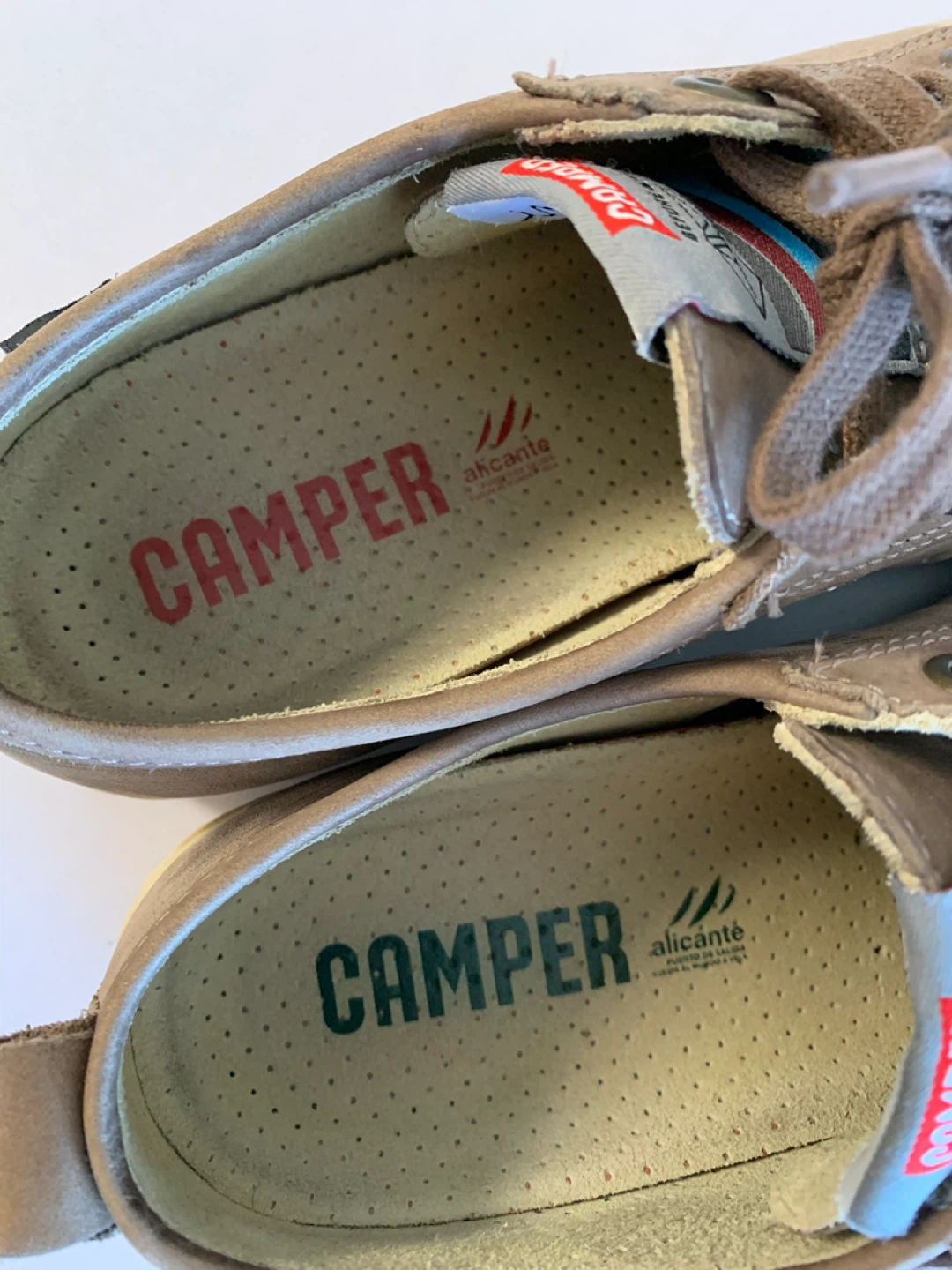 ⚽️ Camper Women's Brown Textile Sneakers - photo 5