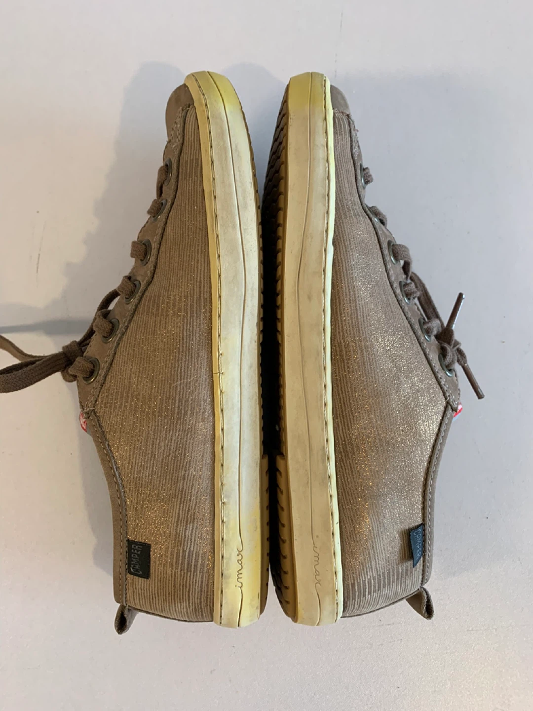 ⚽️ Camper Women's Brown Textile Sneakers - photo 2